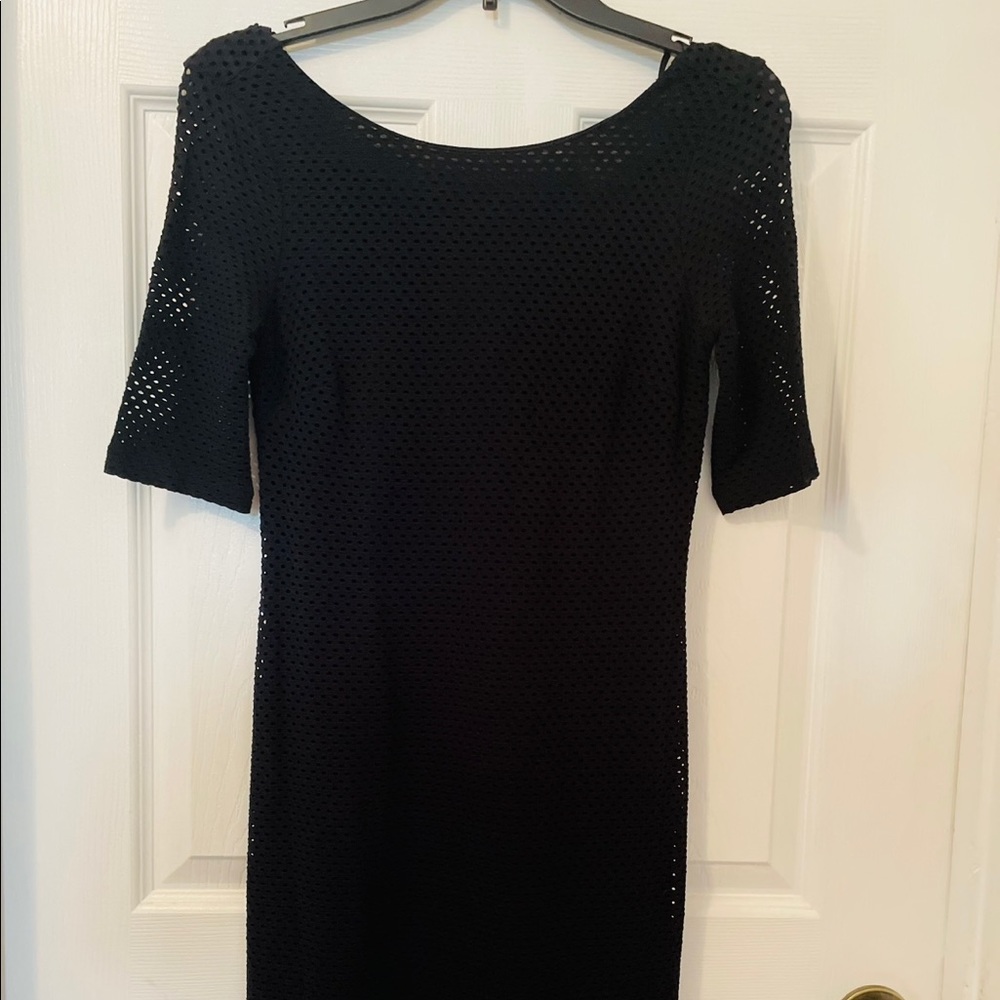 Banana Republic eyelet bodycon dress